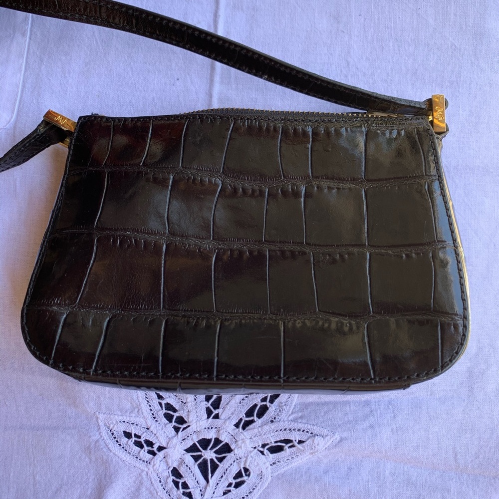 Monsac black small purse .